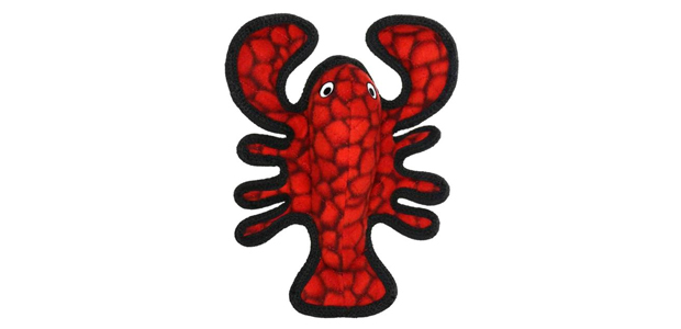 Tuffy Ocean Creatures Lobster Dog Toy
