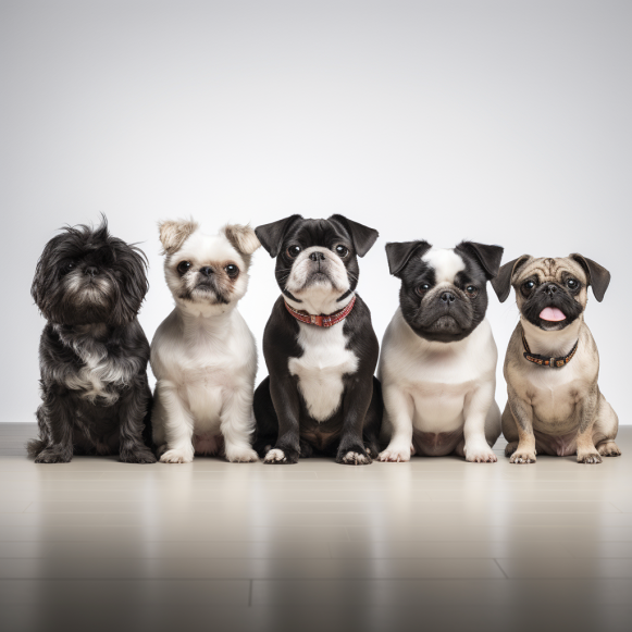 image of dogs for article on dog sneezing