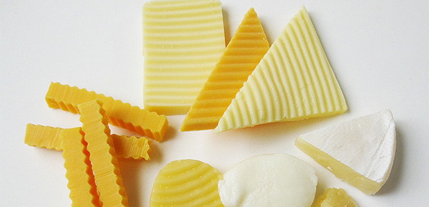 selection of cheeses